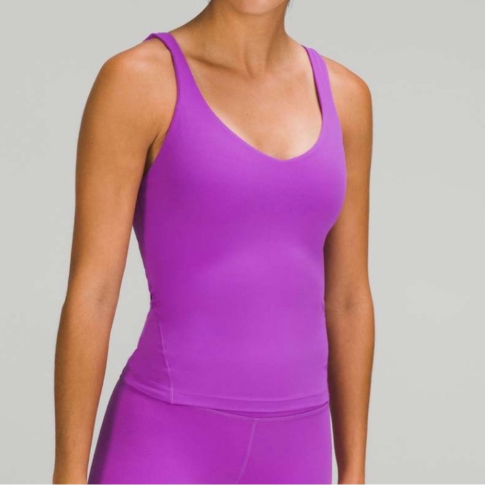 Lululemon align waist length tank, size 8, like new